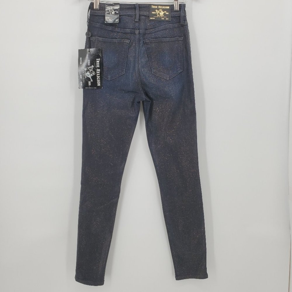 True Religion Caia Ultra High Rise Skinny Jeans Size 27